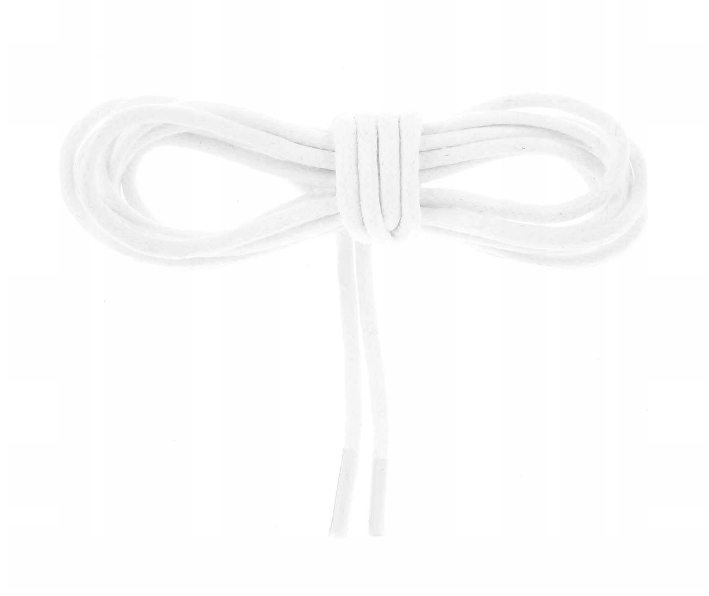 

Sznurówki Sznurowadła Okrągłe Białe 100CM