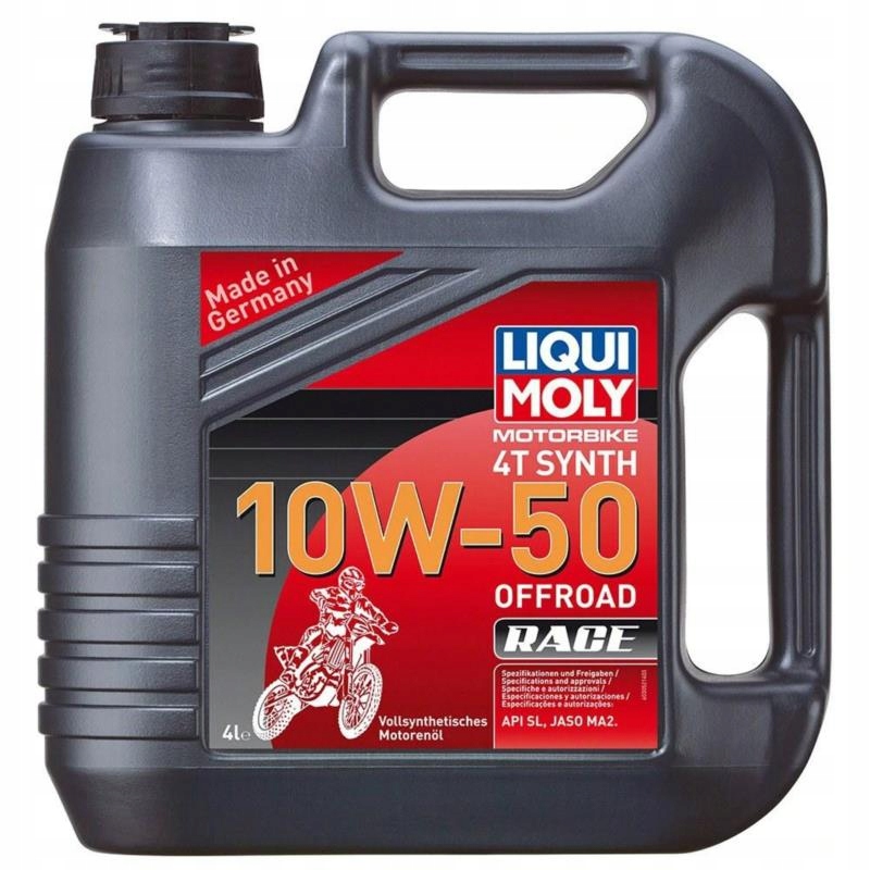 OLEJ 10W 50 LIQUI MOLY 4T SYNT 4L