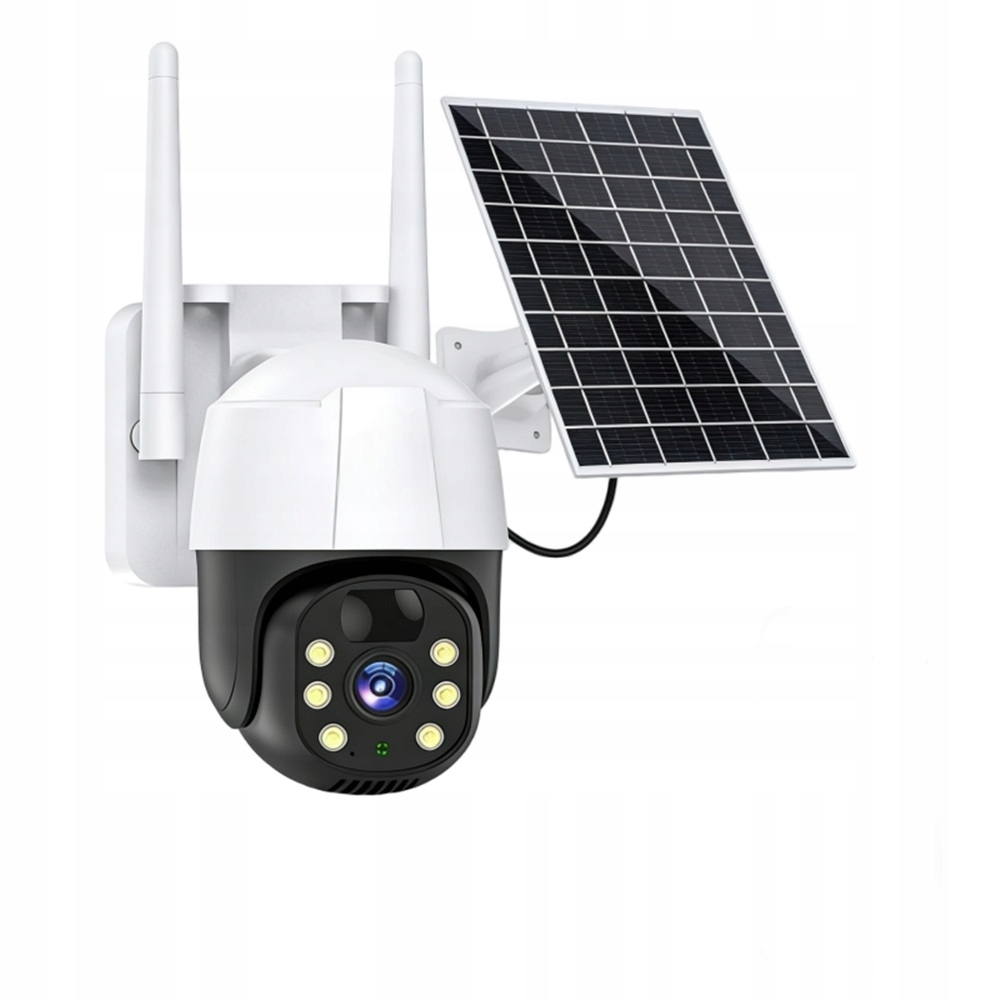 Venkovní Ptz kamera Otočná solární Hd 3MP WiFi kamera