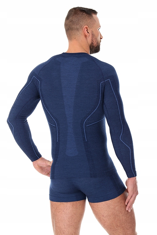Bluza termoaktywna męska BRUBECK Active Wool L Kolekcja ACTIVE WOOL