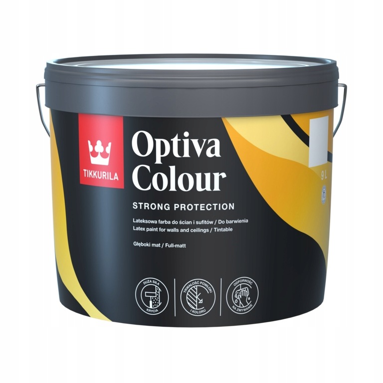 Tikkurila Akrylová latexová farba Optiva Colour Baza Ap 9L