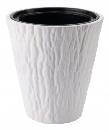 

Doniczka Kora mrozoodporna fi 40 biały+wkład 4640