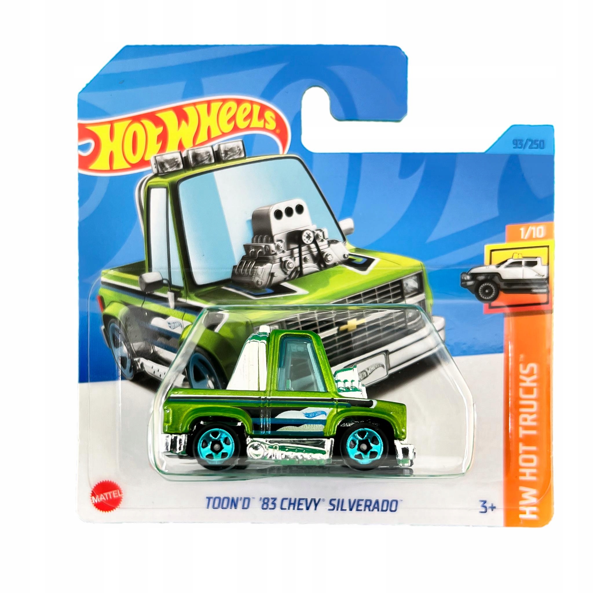 HOT WHEELS '83 CHEVY SILVERADO ３台セット Hot Wheels Lot 3x '83 Chevy Silverado HW City / 100 Trucks
