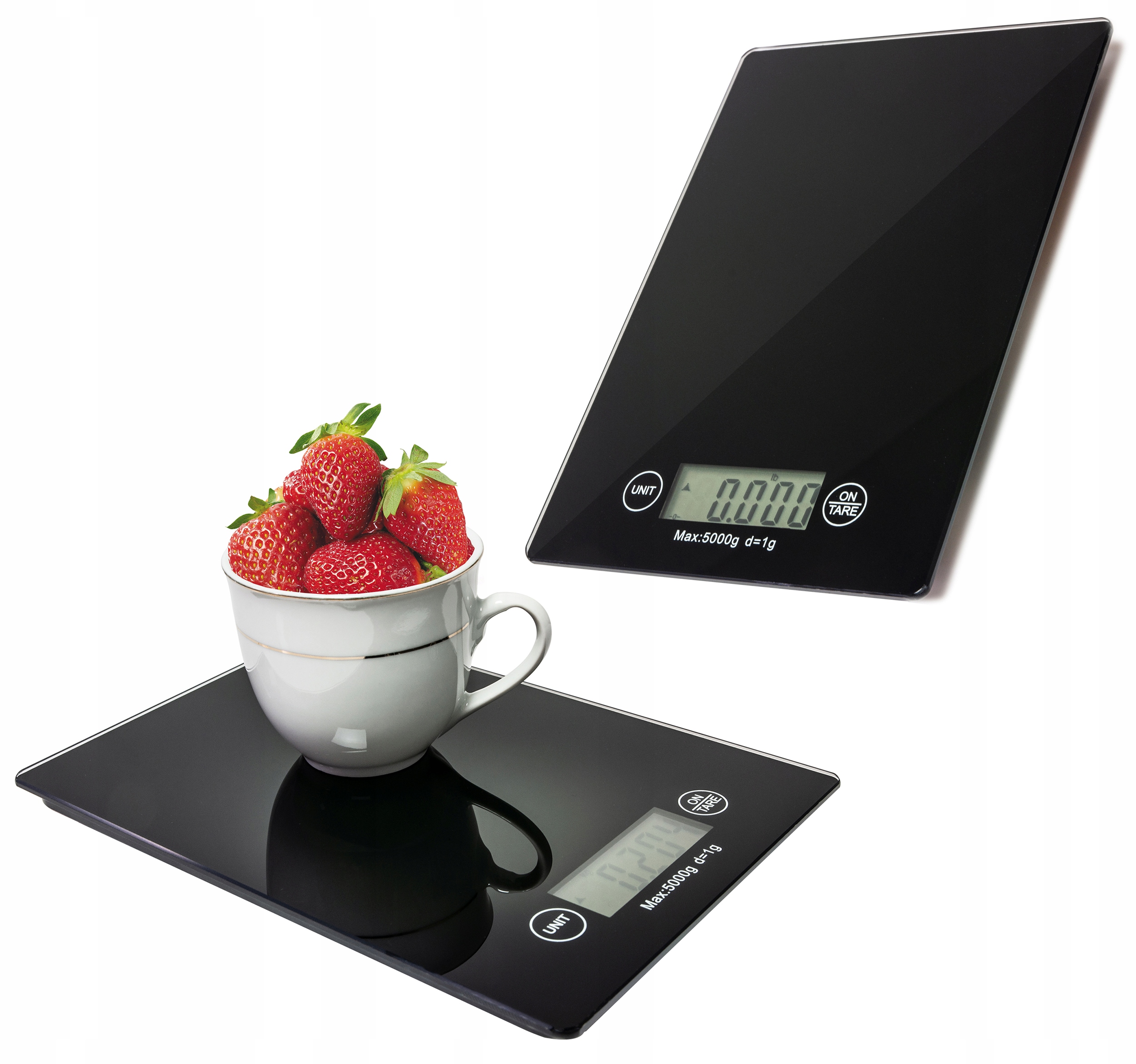 

K741D2 Elektroniczna Waga Kuchenna Szkło 5kg/1g