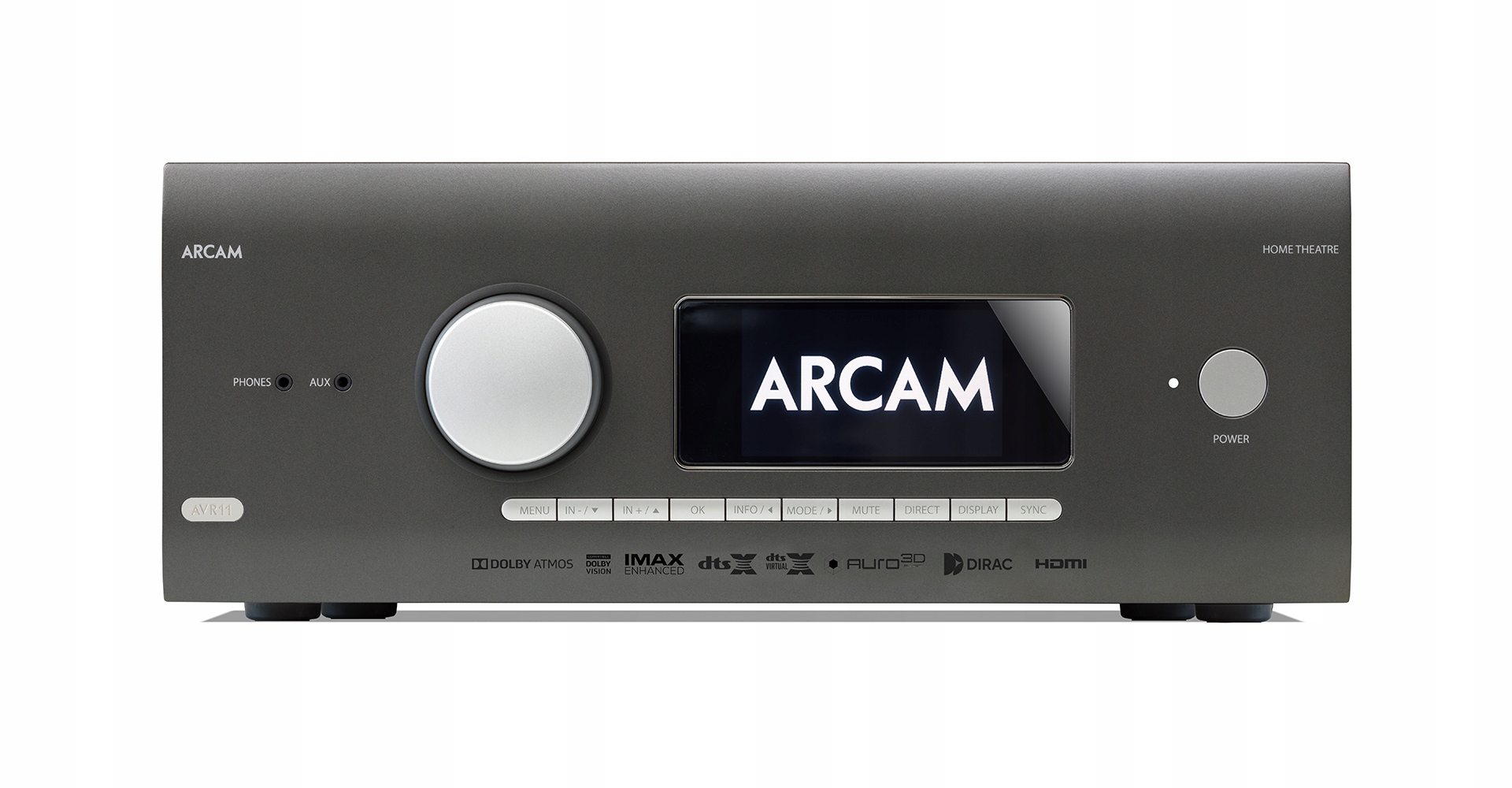 Amplituner Arcam AVR11 7.1.4 tytanowy