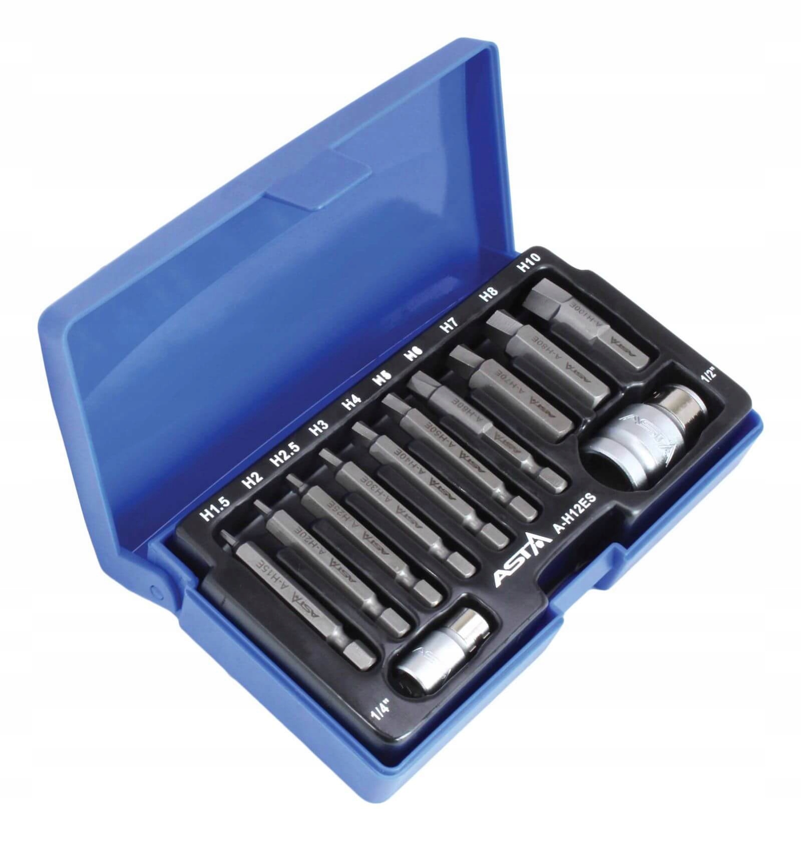 BITY HEX IMBUS DO WYKRĘCANIA USZKODZONYCH ŚRUB Kod producenta A-H12ES