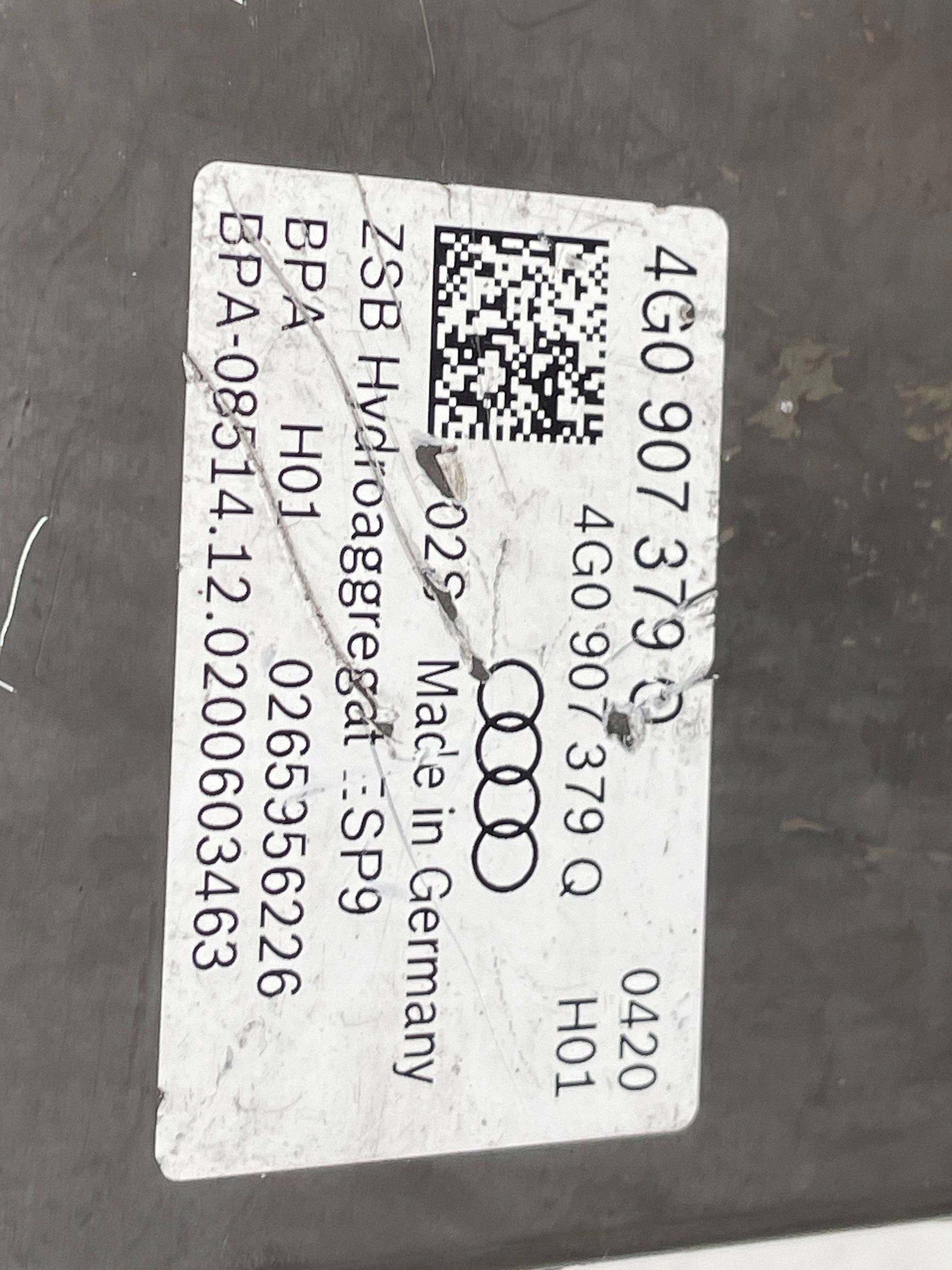 Pompa ABS Originale Audi A6 S6 C7 4G 4G0907379Q