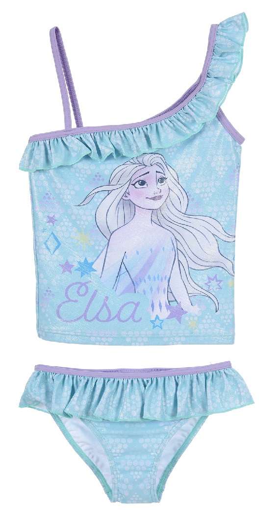 

Błękitny dwuczęściowy kostium kąpielowy Disney 104