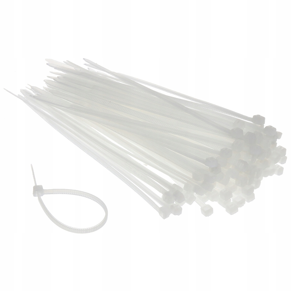 Taśma zaciskowa Neutral 100szt 7,6 x 550mm Bradas