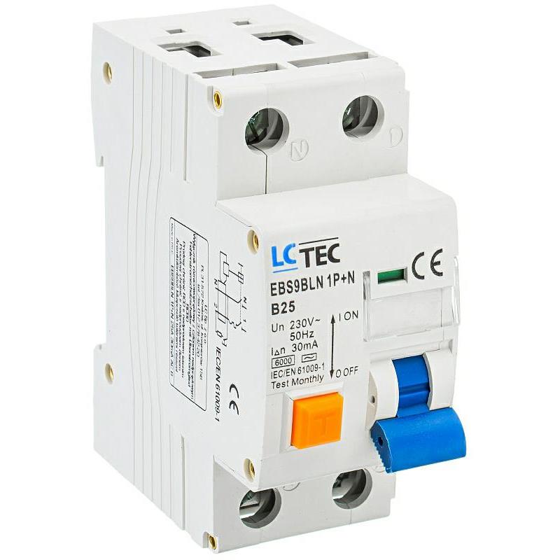 

Wyłącznik różnicowoprądowy LC Tec 2P 25A 30mA Ac