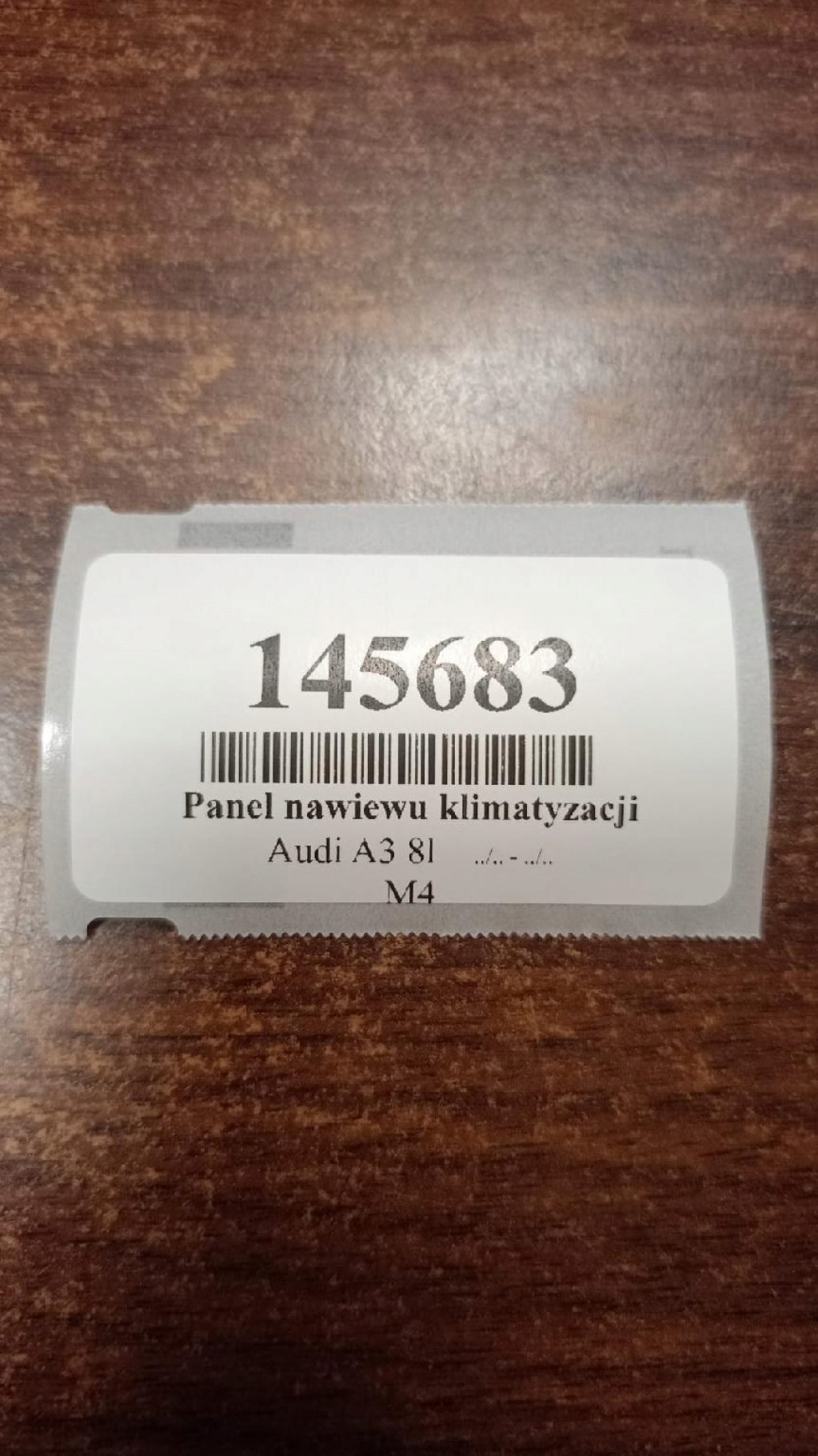 AUDI A3 8L PANEL klími klimatizaci 8L0820043M