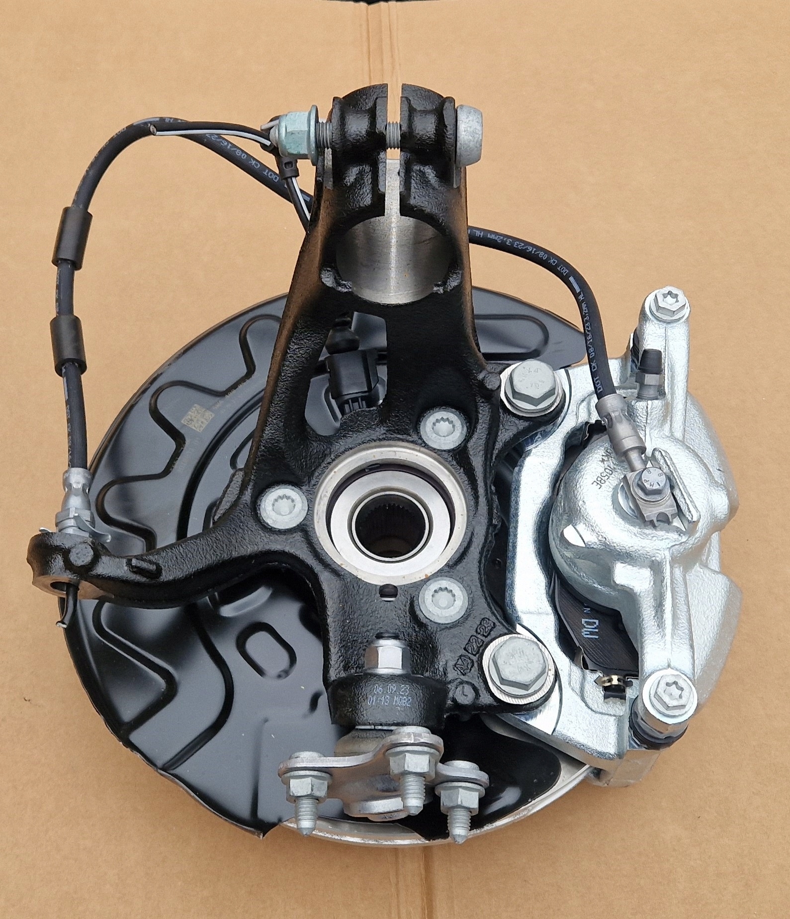 swing caliper disc front left GOLF 8 VIII 1.5 TSI new complete