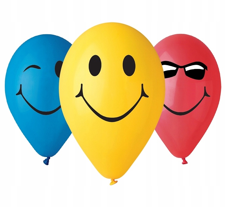 balony 5szt uśmiech 12''  GS110/PS3M — 2
