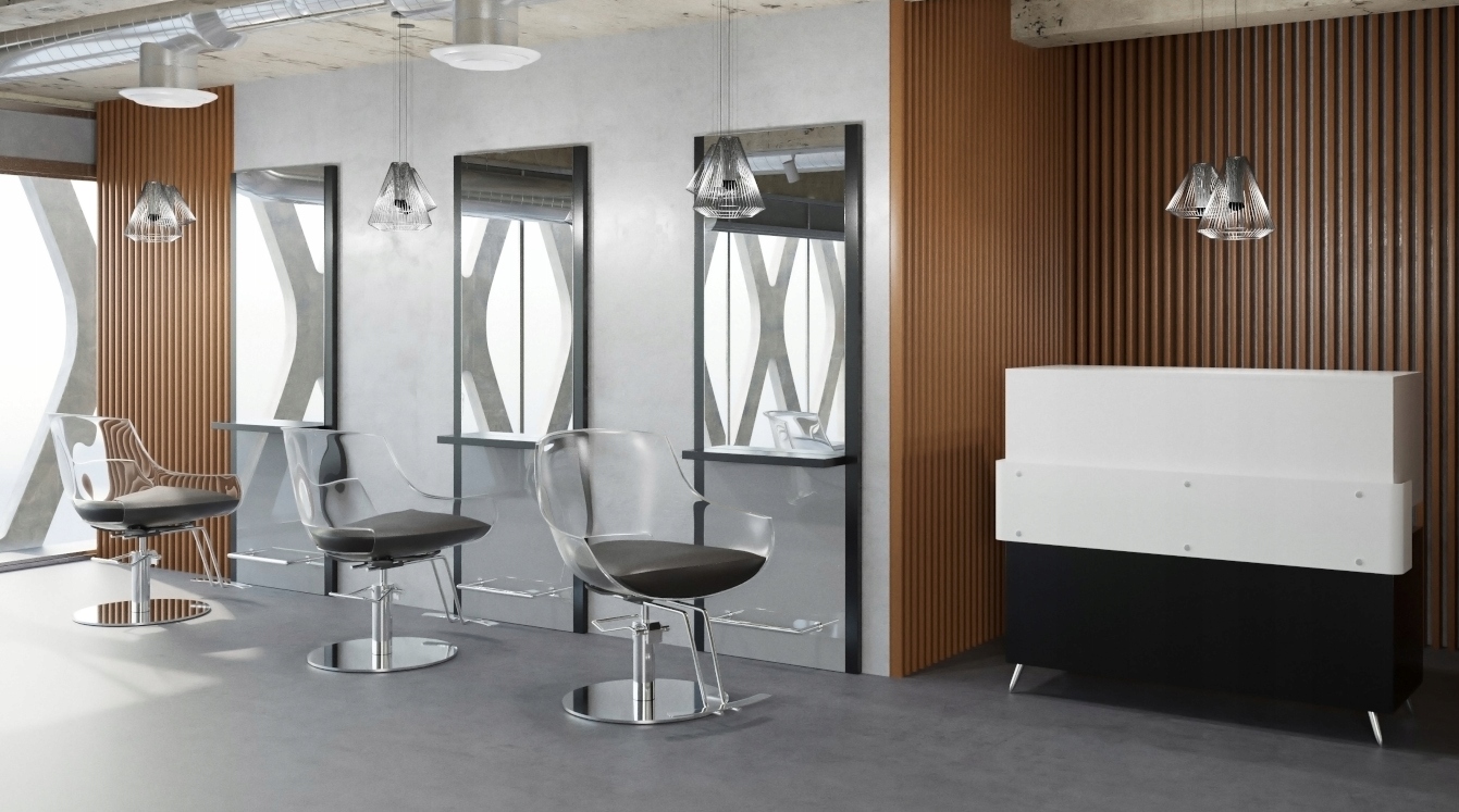 AYALA Konsoleta fryzjerska barberska kosmetyczna lustro WEGA Wyrób medyczny nie