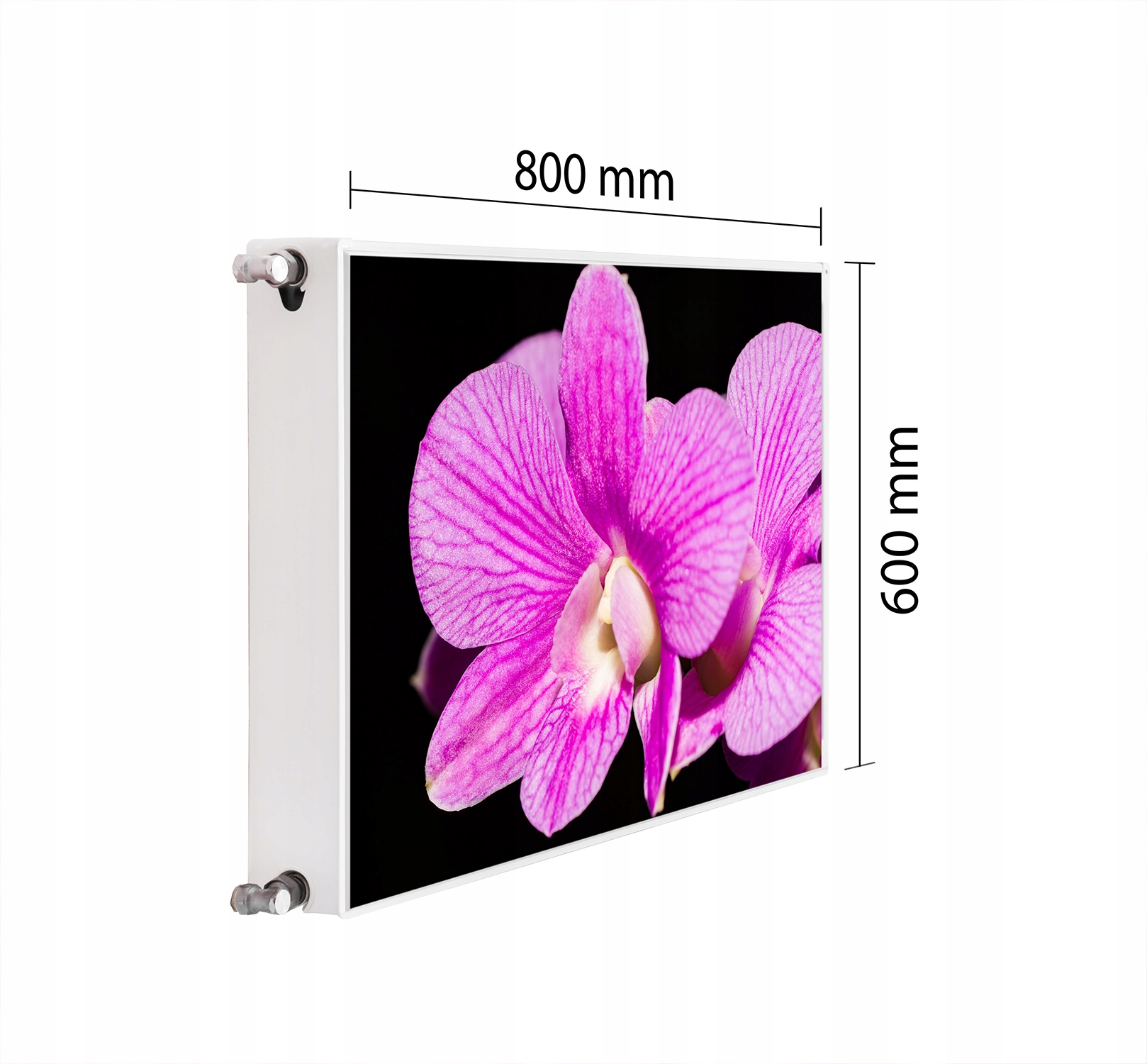 Magnetická Krytka Na Radiátor 80x60 Orchidej Podložka Magnet