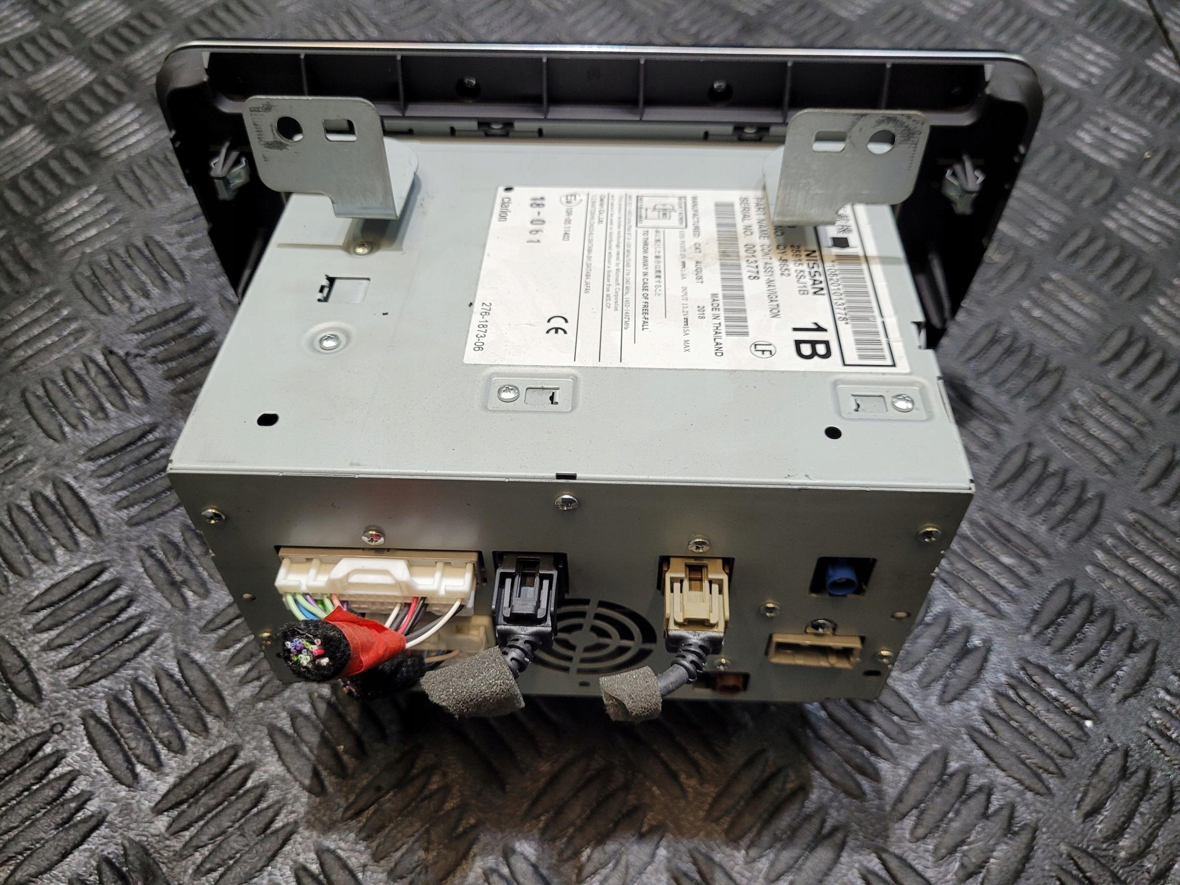 RADIO Navigation 259155SJ1B NISSAN LEAF II ZE1