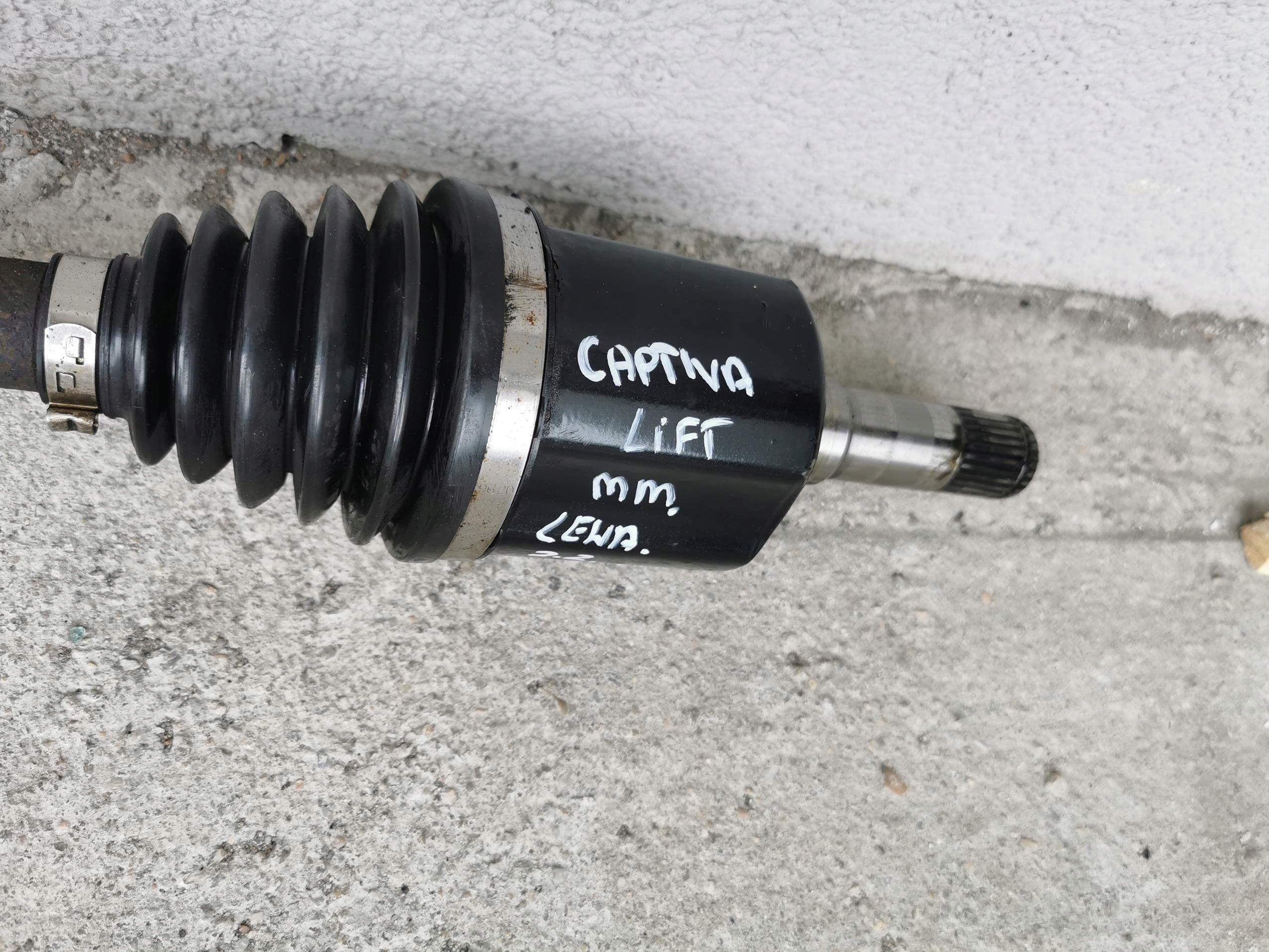 semi-axis short. left CHEVROLET CAPTIVA LIFT 2.2 VCDI