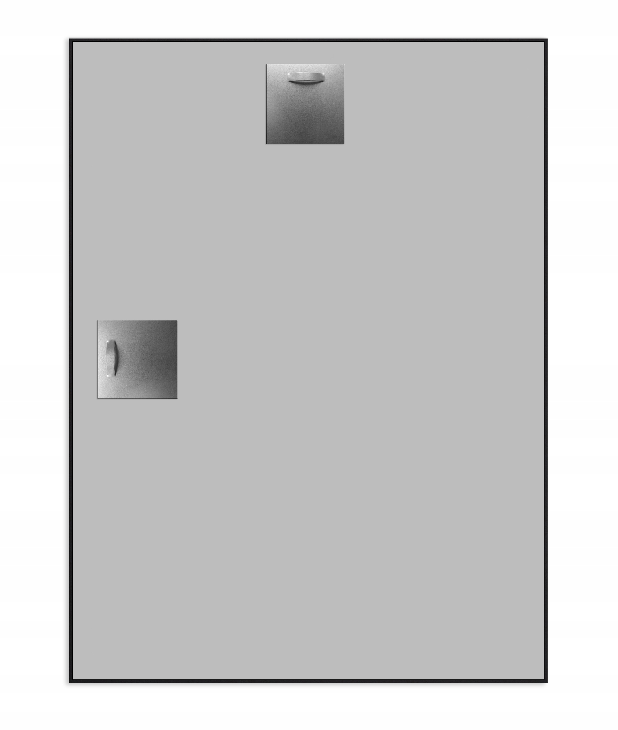 LUSTRO 60x50 W WĄSKIEJ ALUMINIOWEJ RAMIE LOFT Marka RAMIX