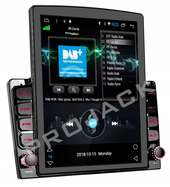 RADIO 2 DIN GPS ANDROID 9 WIFI BT USB 32GB 9,7'' EAN 5904316110574