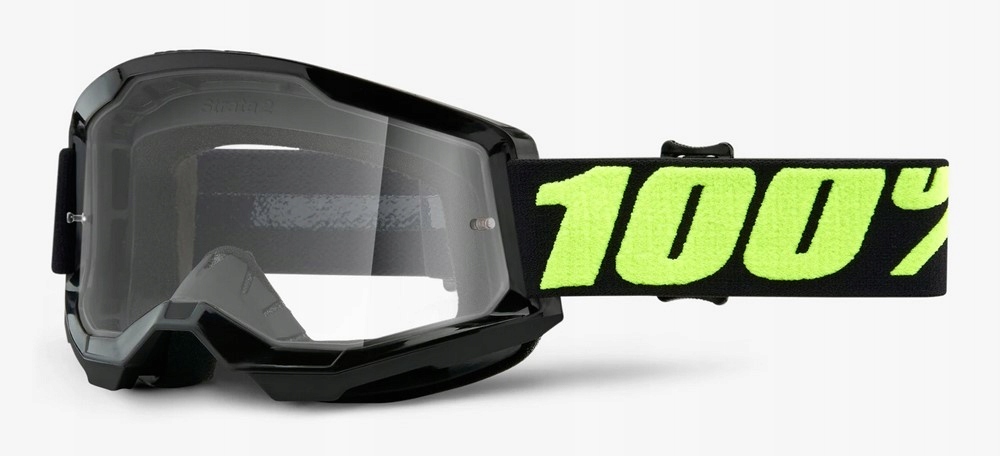 GOGLE 100% PROCENT STRATA 2 ENDURO CROSS CZARNE