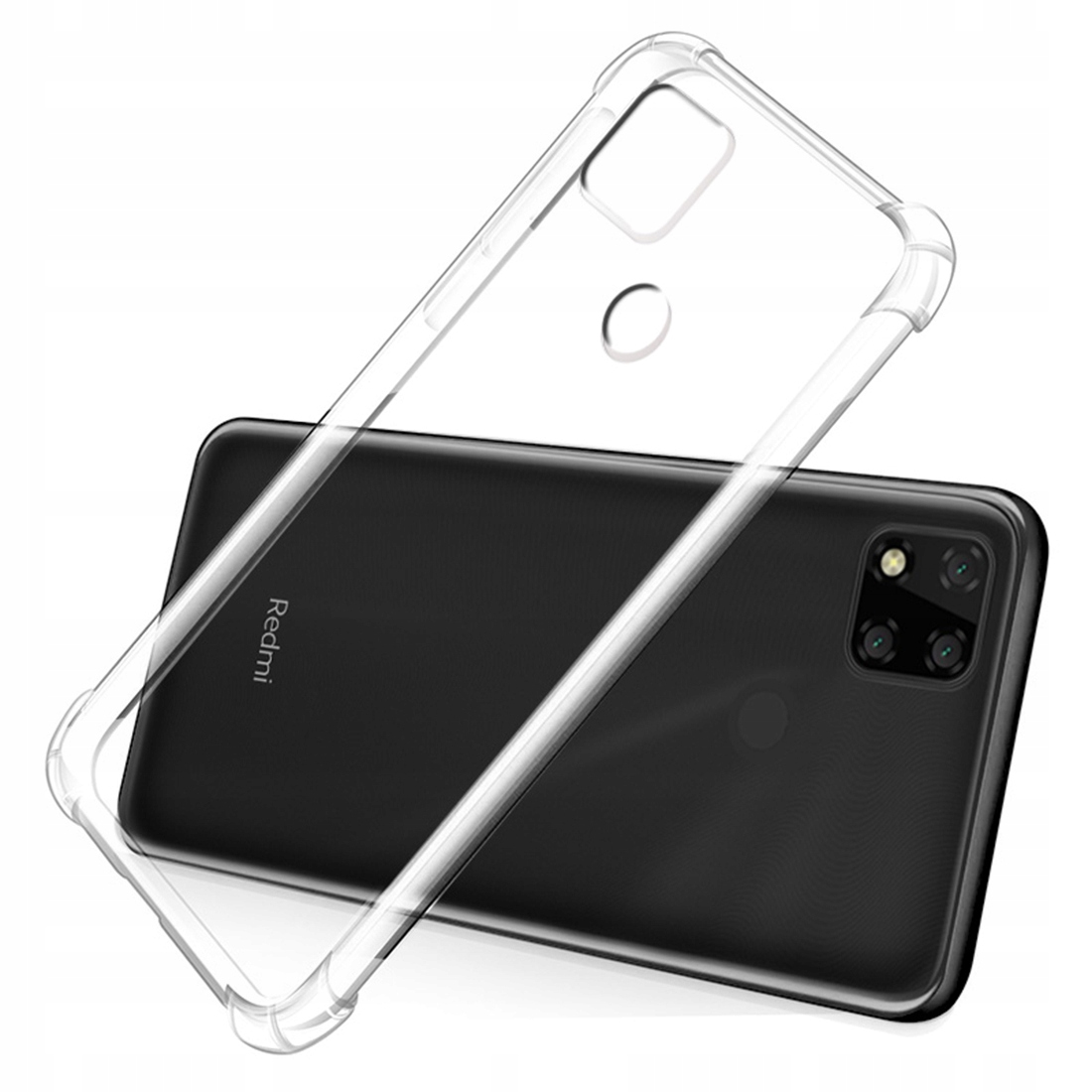 

Etui Pancerne Ashock Do Redmi 9C Szkło