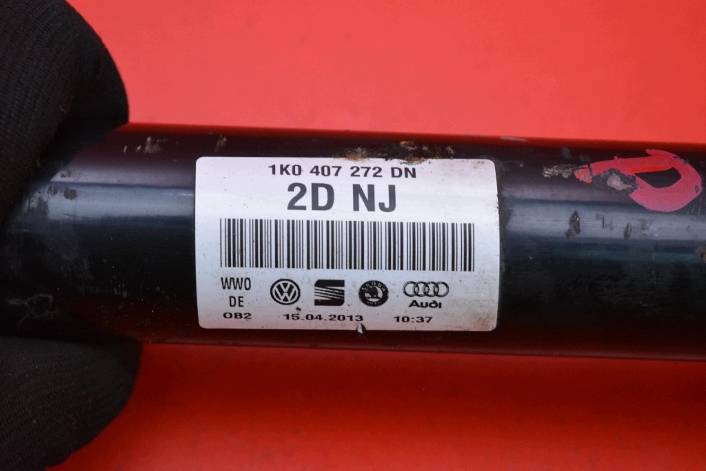 semi-axis right front MANUAL 1K0407272DN VW GOLF 7 VII 1.6 TDI 105 KM 12-17
