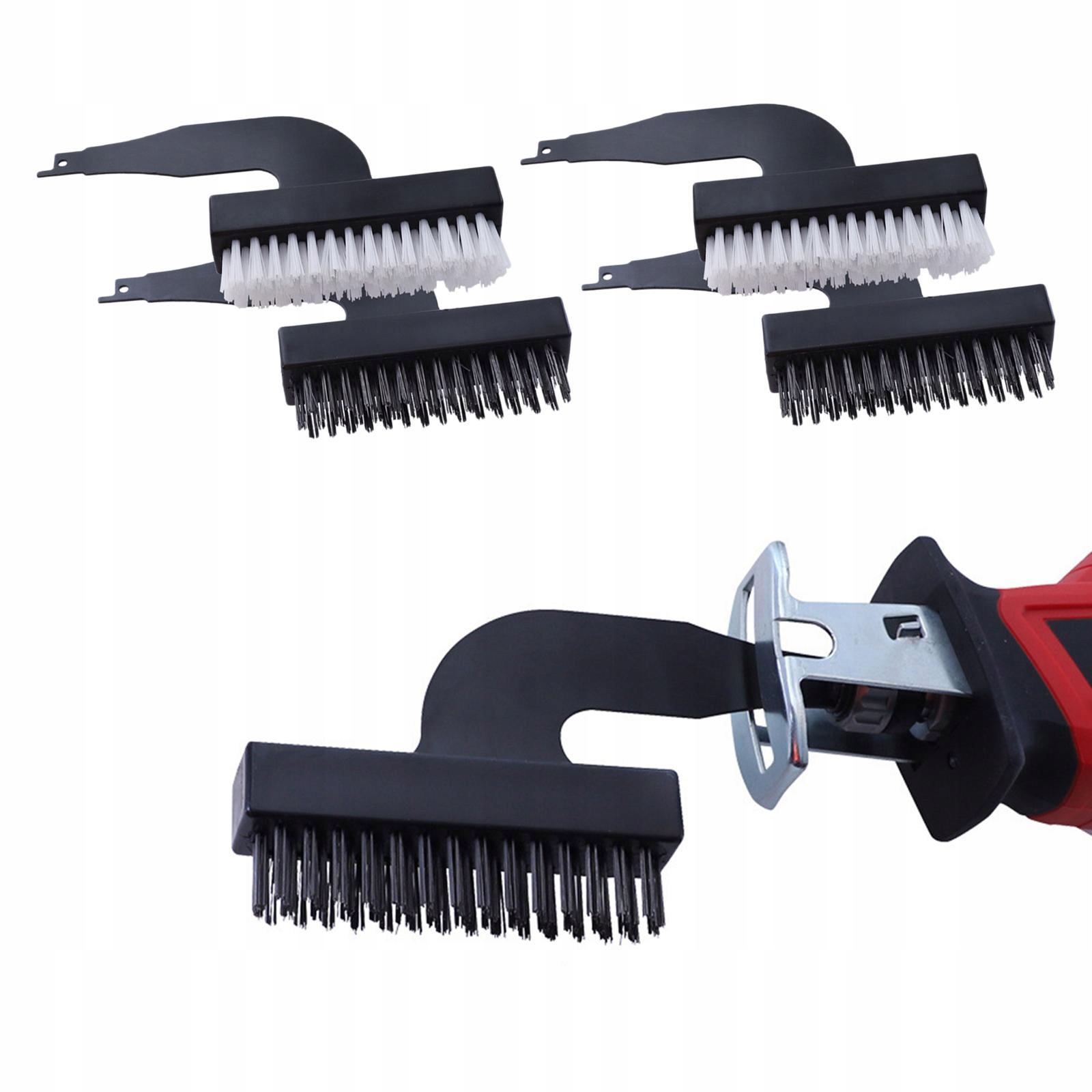 4X шабельна пила нейлонова щітка та сталь