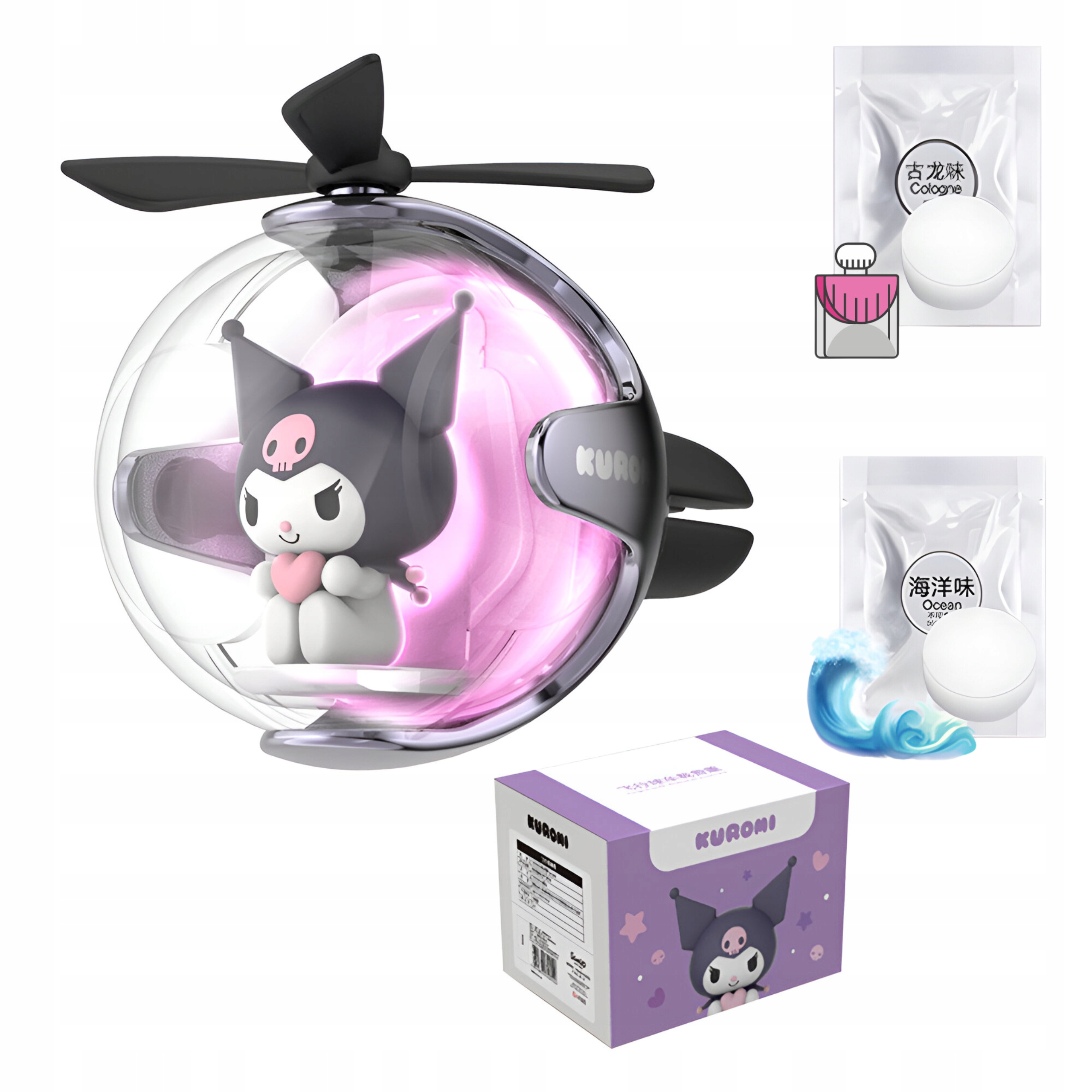 ZAPACH DO SAMOCHODU ODLOTOWY PILOT MIŚ OZDOBA ODŚWIEŻACZ DO KRATKI NAWIEWU