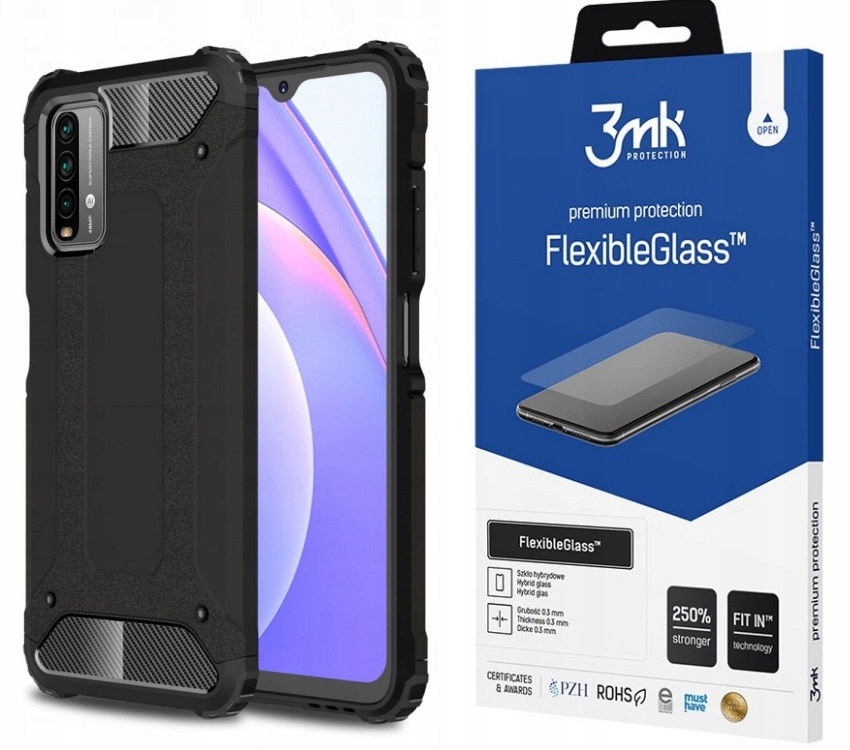 

Etui Xarmor Case Obudowa Do Xiaomi Poco M3 + Szkło