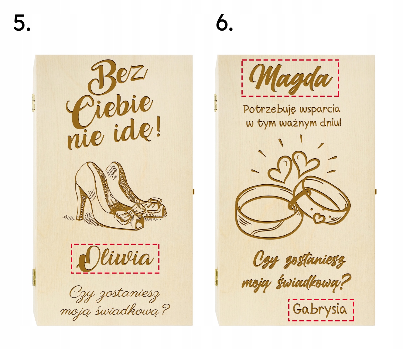 Czy Zostaniesz Moim Swiadkiem - skrzynka na wina Kod producenta Prośba o świadkowanie 5904624911689