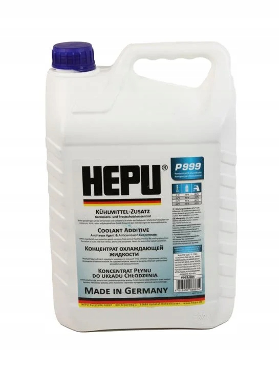 

Hepu P999-005 Płyn do chłodnic G11 koncentrat, 5l