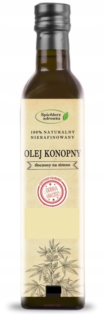 

Prawdziwy Olej Konopny Z Konopi 250ml Producent