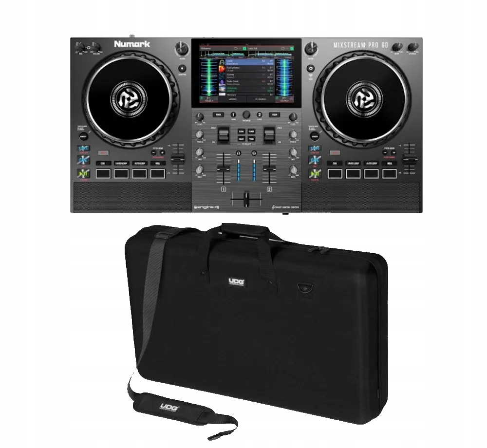 Numark Mixstream Pro Go & Udg Creator Hardcase Set S Trsnsportovou Taškou