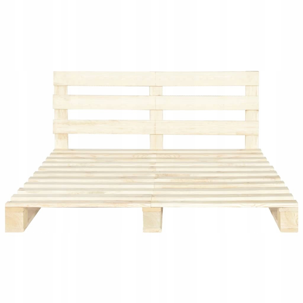 Rama łóżka z palet, lite drewno sosnowe, 140 x 200 cm Rozmiar (cm) 140x200
