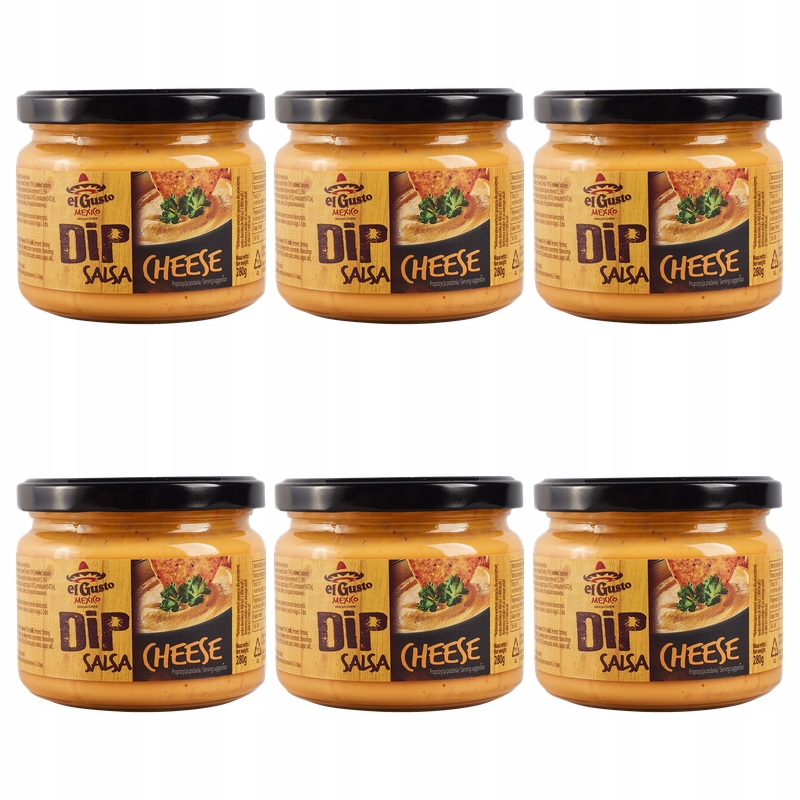 Dip Cheese 280g el Gusto Mexico X6