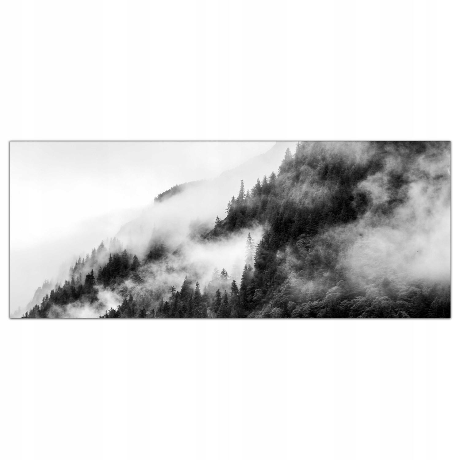 

Obraz Szklany Foto-obraz Góry Jesień Mgła 125x50