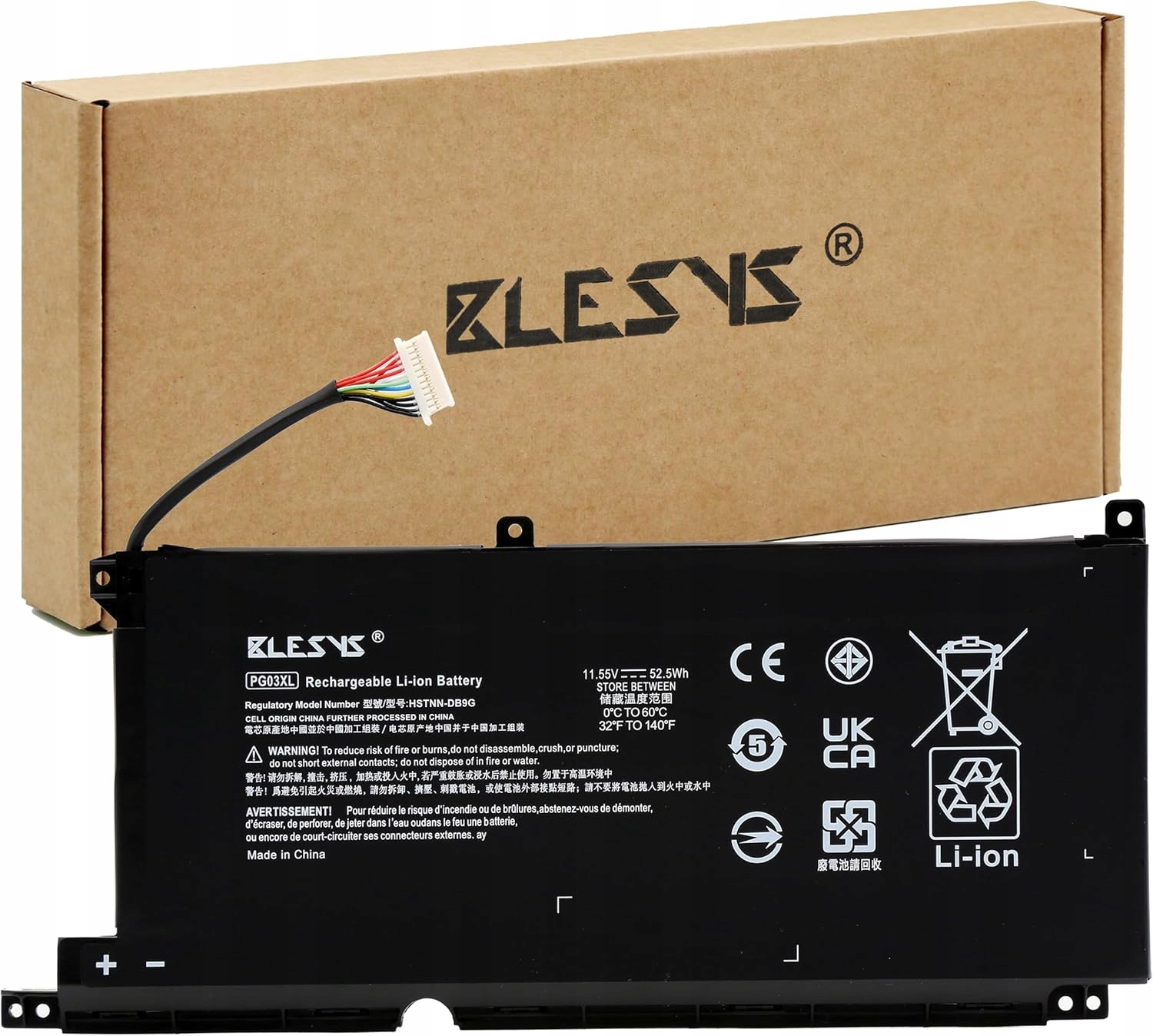 Blesys Bateria do laptopa Hp Pavilion 15-dk0xxx 15-dk1xxx 15-dk2xxx