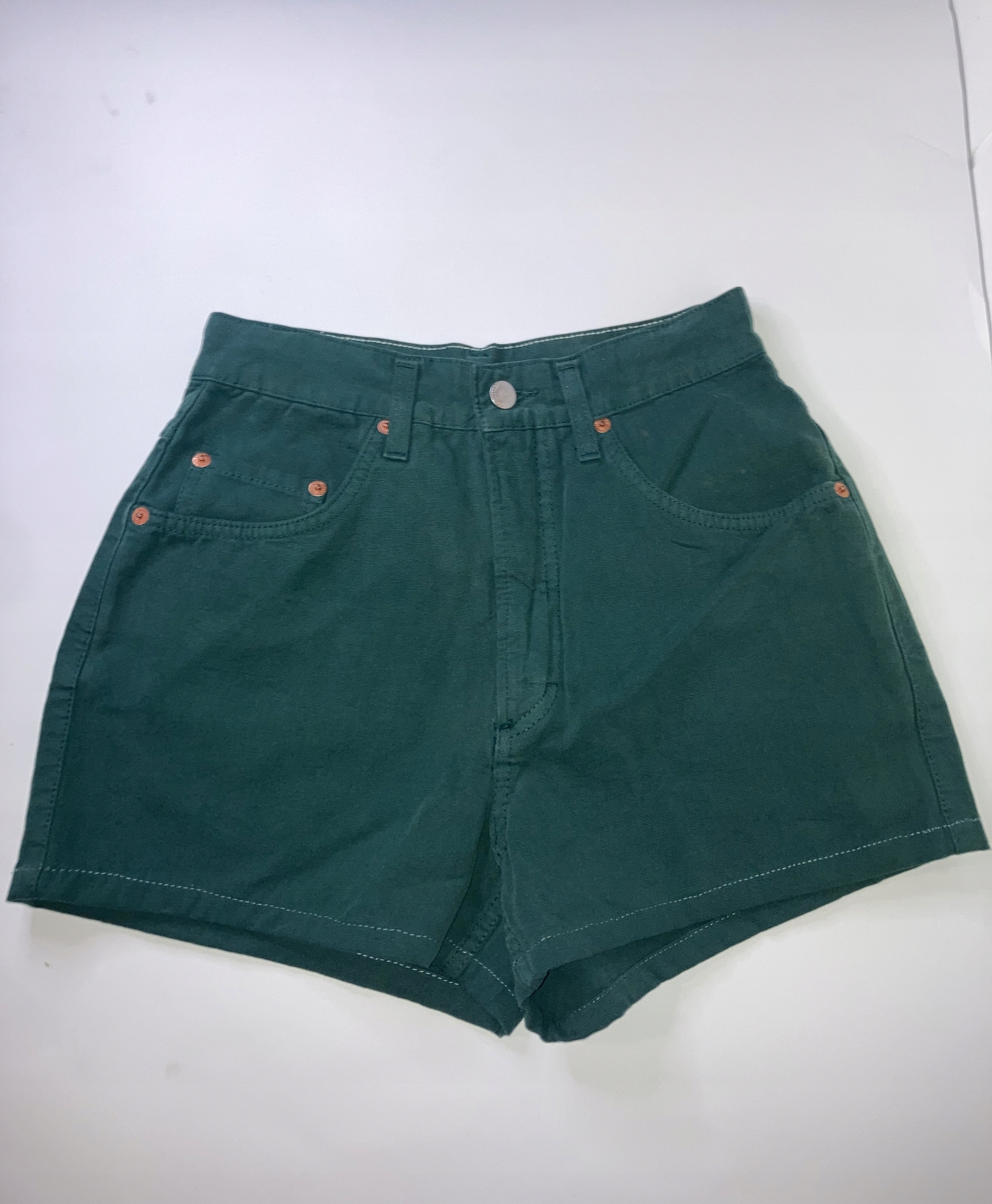 Mustang kraťasy zelené vel 29/30 Rozměry V Popisu!