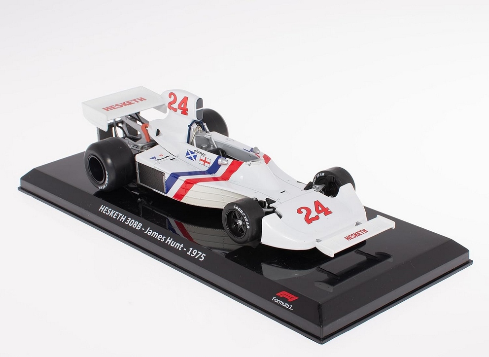 F1 Hesketh 308B James Hunt 1975 1:24 Altaya