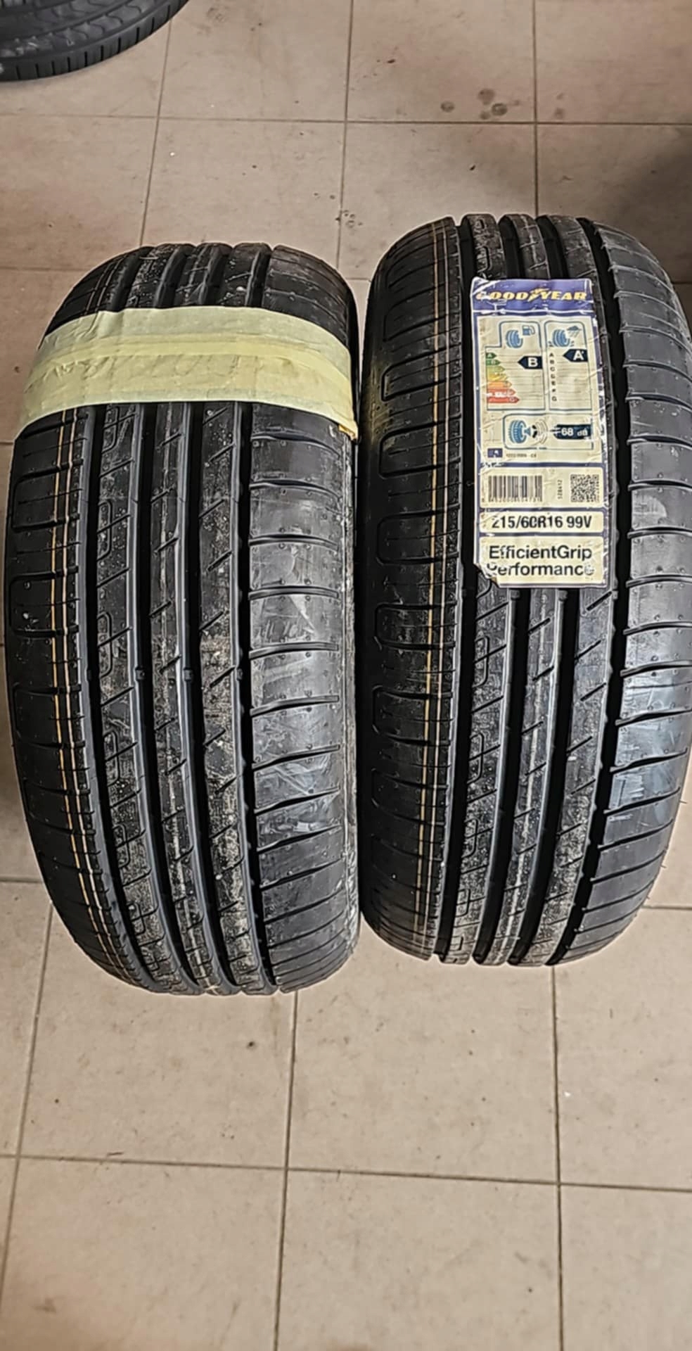 215 60 R16 Goodyear Efficientgrip - Niska cena na Allegro