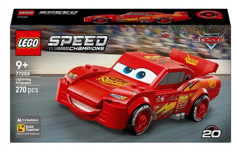 Stavebnice Zygzak Mcqueen 77255 Lego Speed Champions Disney