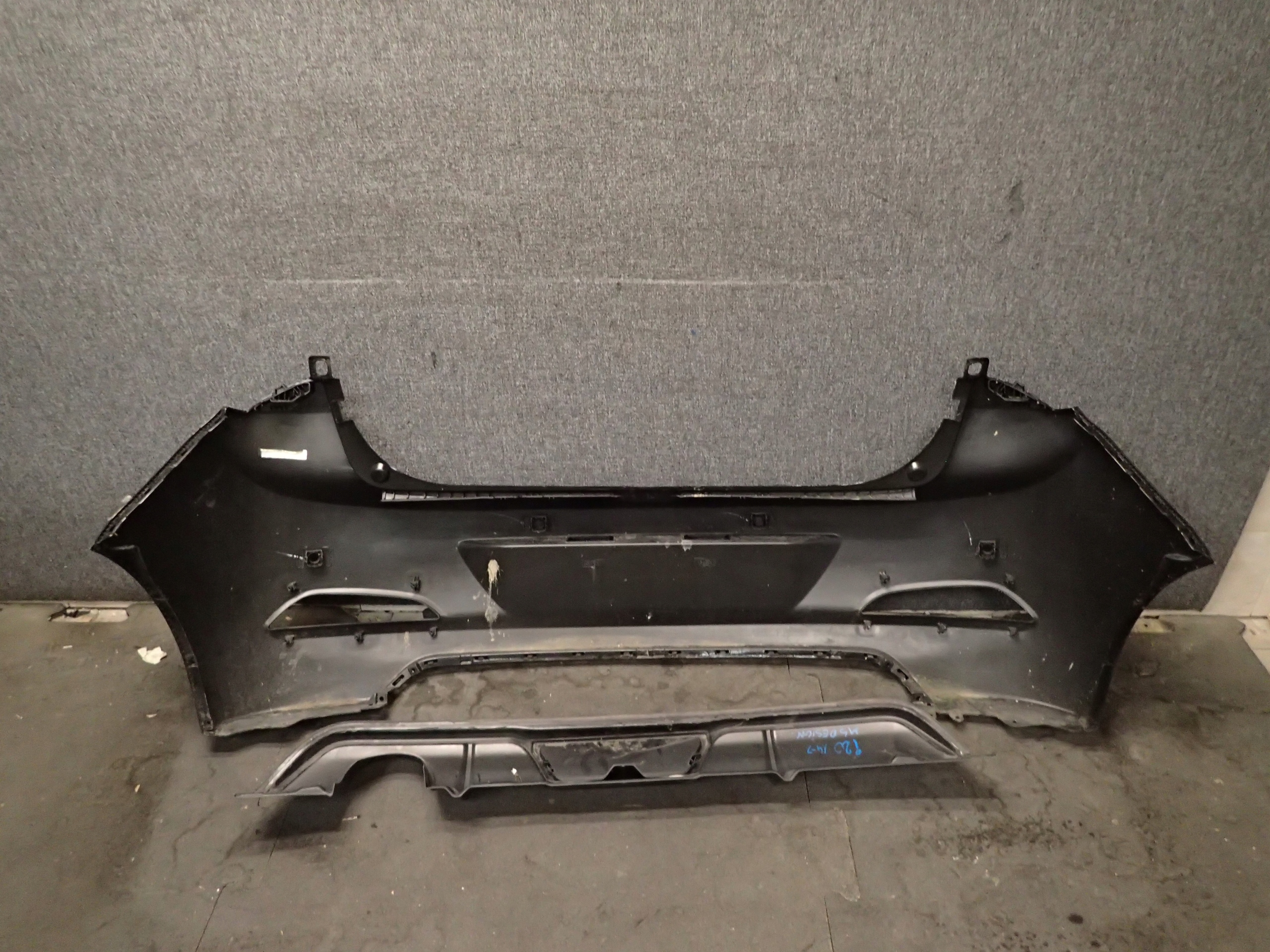 bumper rear part HYUNDAI I20 MS design SPORT 14