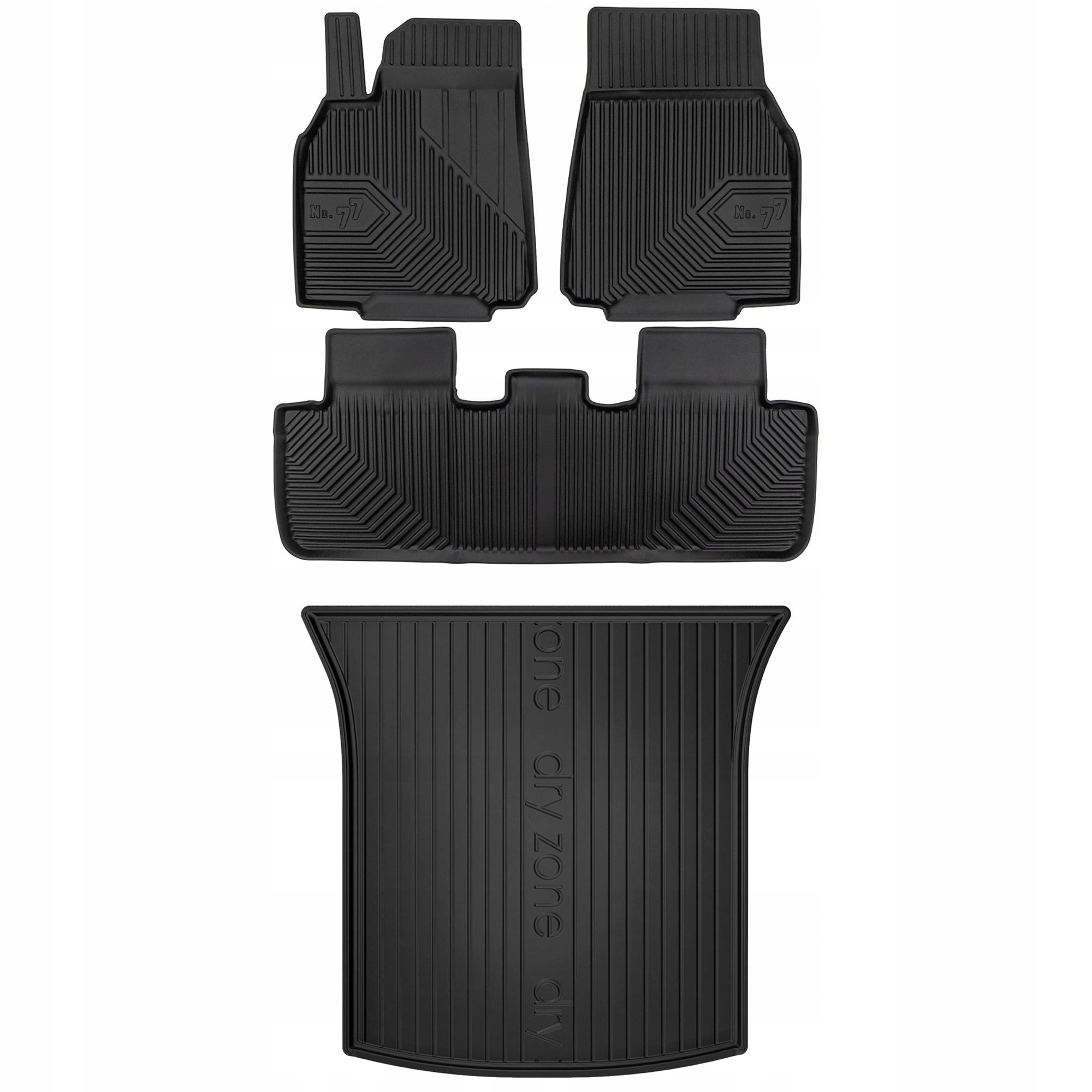 Zestaw gumowy 77+Dryzone Tesla Model Y od 2020