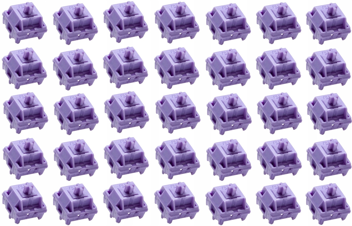Sillyworks Hyacinth V2 Switch 35szt Przełącznik do Klawiatury Mechanicznej