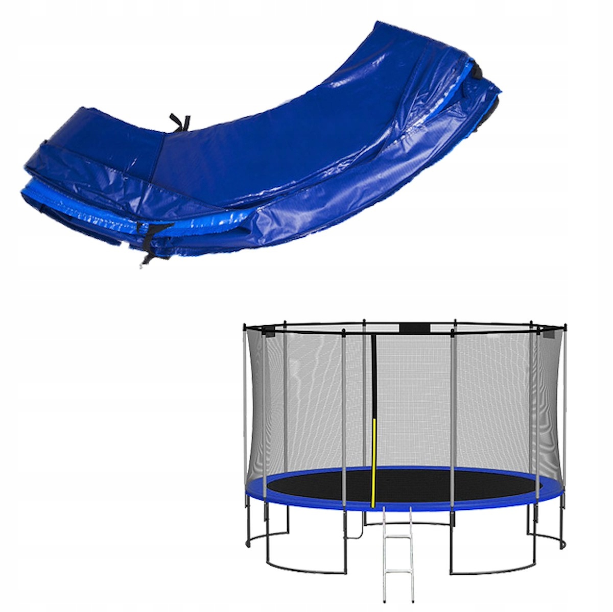 MOCNA OSŁONA SPRĘŻYN DO TRAMPOLINY 12FT 363-369 cm NA SPRĘŻYNY GRUBA Wiek dziecka 2 lata +