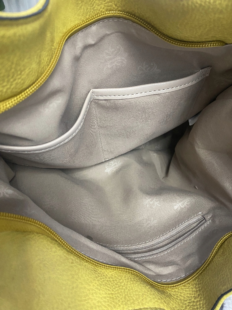 Tommasini Włoska Torebka Damska Listonoszka na Ramię Worek 2692 Stone Styl miejski