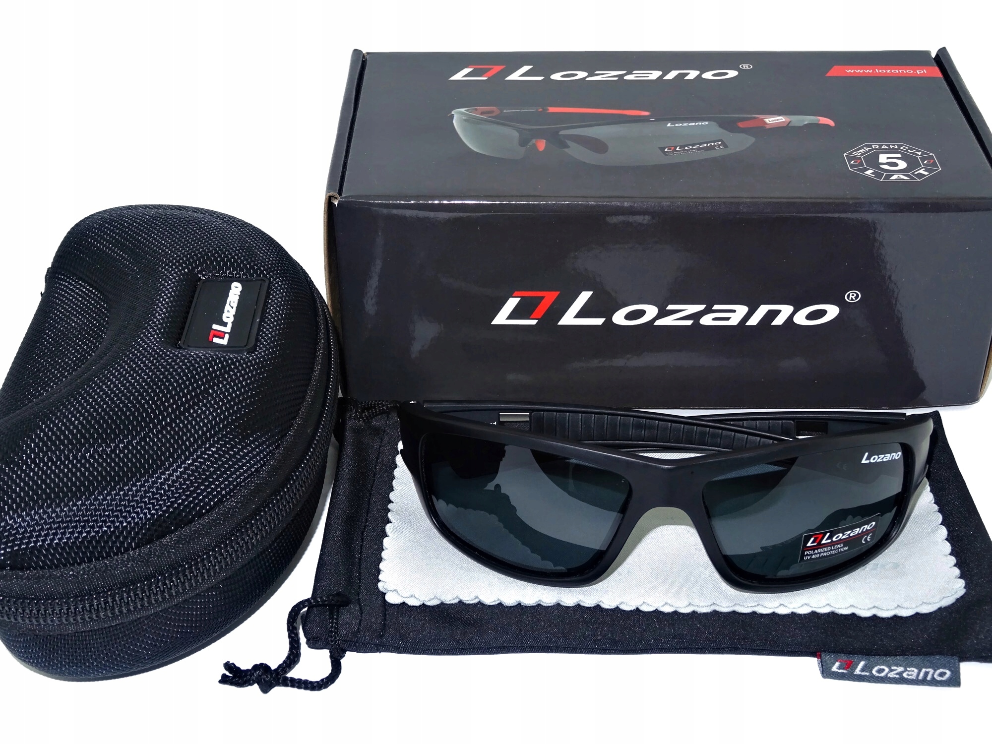 Pánské Polarizační Sluneční Brýle Černé, značkové jako Dárek