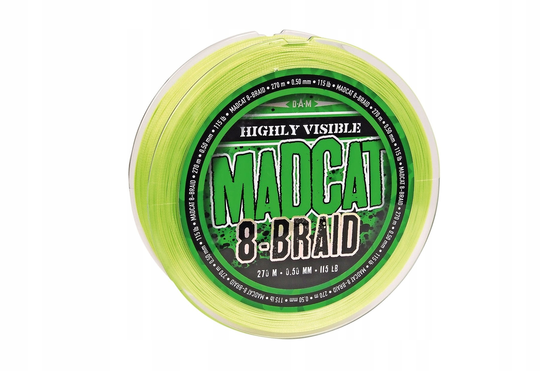 Dam Madcat Plecionka 8-BRAID 270M 0,60MM