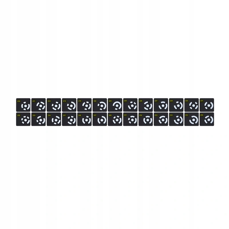 Magnetické fixy Revopoint (208 ks)