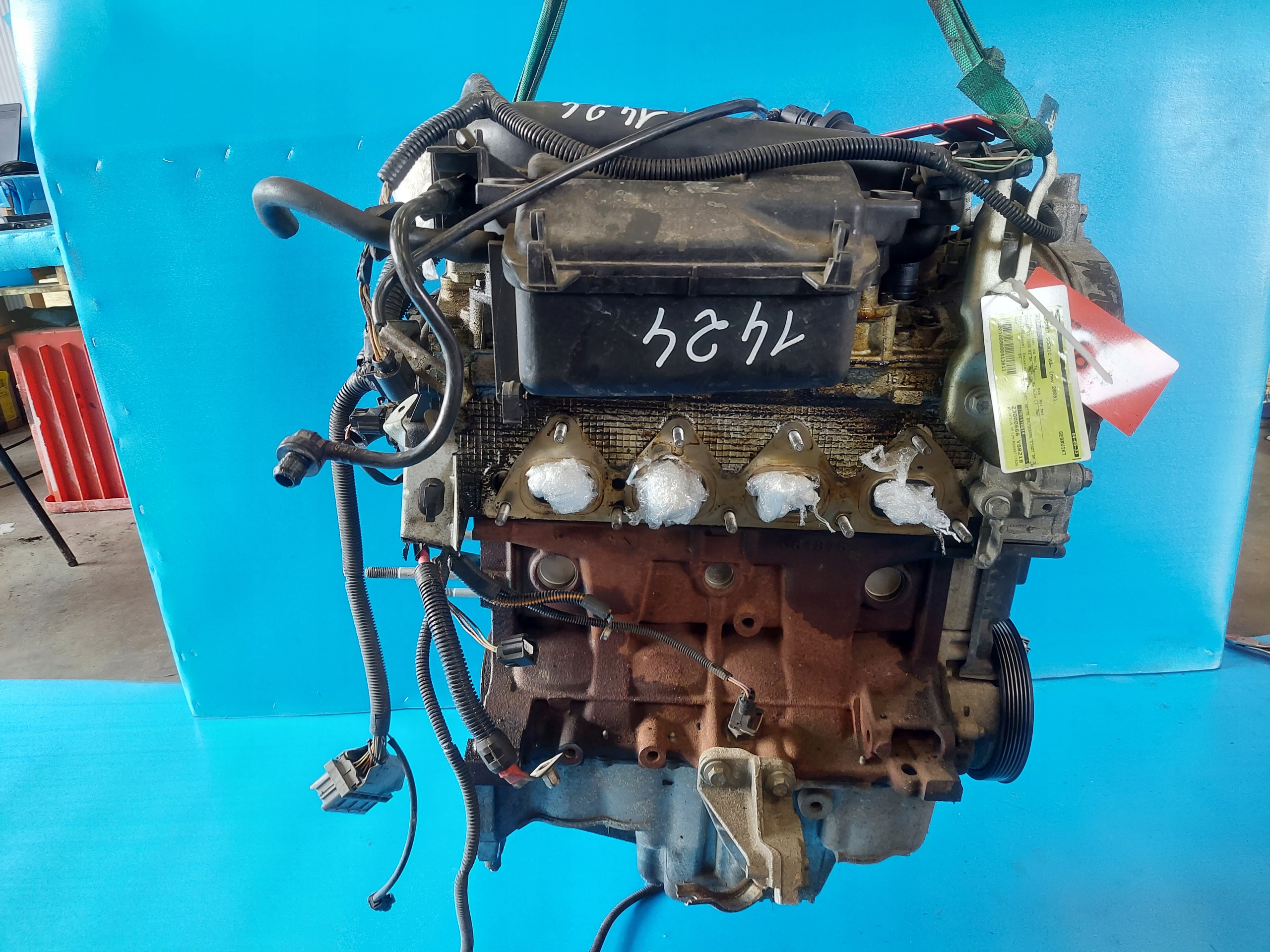engine SCENIC 2 2008 R 1.6 16 V K4MC8 166.498 KM